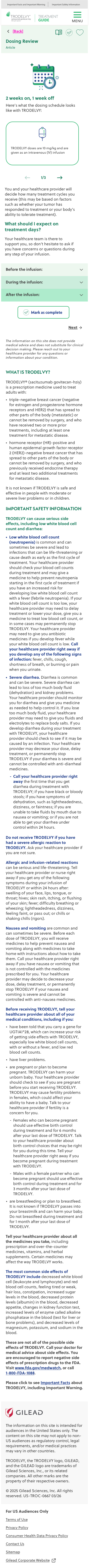 Trodelvy Patient Treatment Guide Mobile Design 18